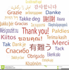 Thank You Different Languages Clipart Image