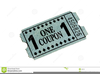 Carnival Ticket Clipart Image