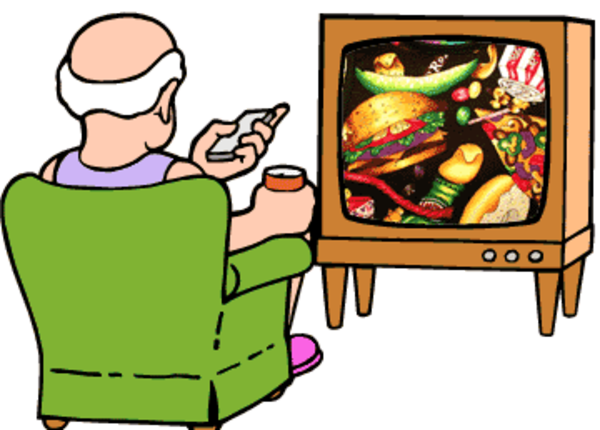 watch television clipart - photo #34