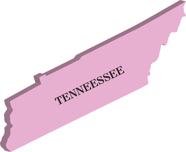 clipart map of tennessee - photo #7