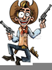 Cartoon Cowboy Boots Clipart Image