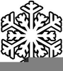 Bw Drawing Clipart Snowflake Image