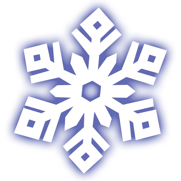 clipart of a snowflake - photo #7