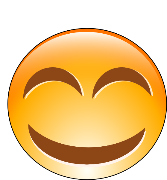 funny smiley face cartoon. Laughing Smiley clip art