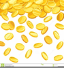 Clipart Coins Falling Image