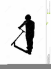 Stunt Scooter Clipart Image