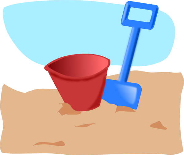 Bucket And Spade Clip Art at Clker.com  vector clip art online 