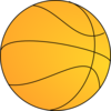 Basketball Large Clip Art