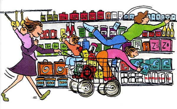 free family shopping clipart - photo #39