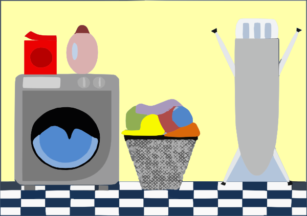 free clip art laundry room - photo #8