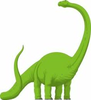Free Dinosaur Silhouette Clipart Image