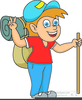 Backpacking Clipart Free Image