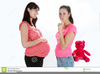 Free Pregnant Women Clipart Image
