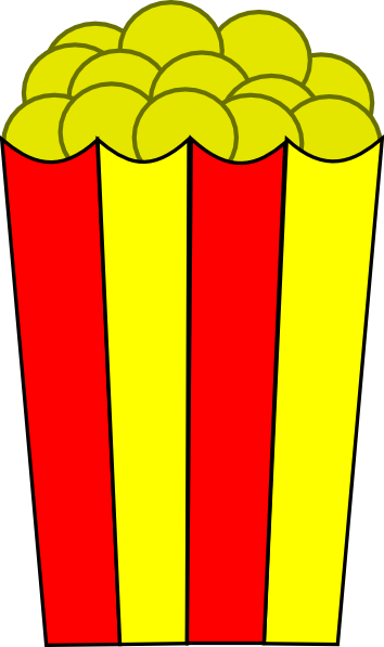 popcorn clip art vector free - photo #11