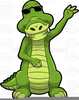 Alligator Cartoon Clipart Image