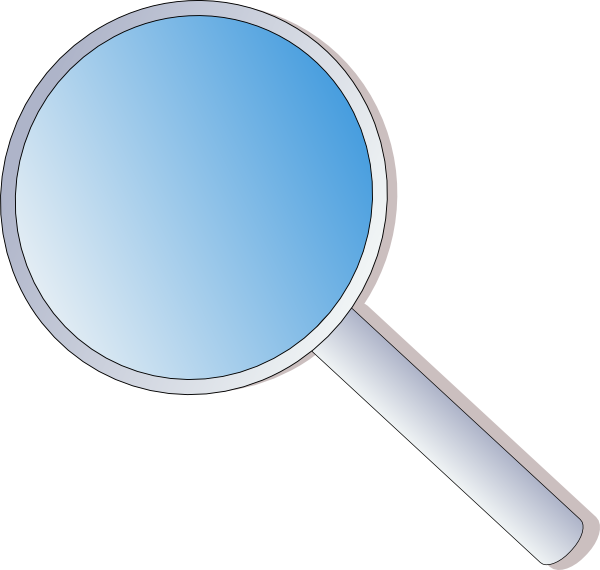 clipart magnifying glass - photo #38