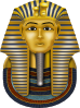 Golden Mask King Tut Clip Art