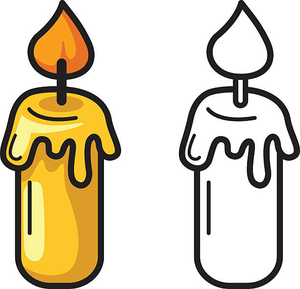 Candle Flame Clipart Free Image