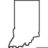 State Of Indiana Clipart Image