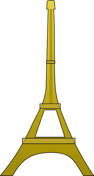 clipart of eiffel tower - photo #24