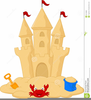 Free Sandcastle Clipart Image