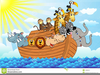 Noah Ark Animal Clipart Image