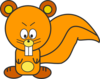 Cartoon Squirrel Clip Art