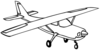 Black And White Clipart Of Airplanes Image