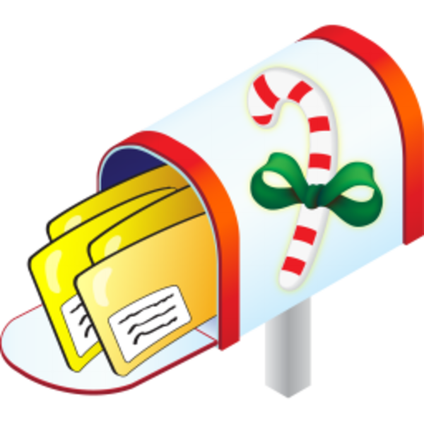 christmas mailbox clipart - photo #1