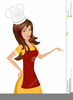 Girl Cook Clipart Image
