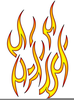 Free Flame Clipart Image