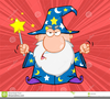 Cartoon Wizard Staff Image