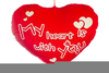 Big Red Hearts Clipart Image