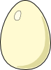 Dstulle White Egg Clip Art