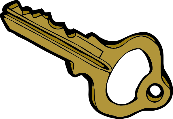 clipart large key - photo #26