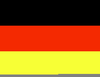 Waving German Flag Clipart Image