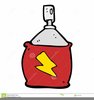 Spray Paint Can Clipart Image