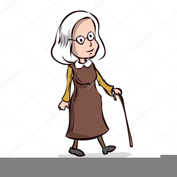 Old Lady Cartoons Clipart | Free Images at Clker.com - vector clip art