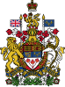 Lion Unicorn Canada Coat Of Arms Clip Art