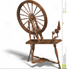 Spinning Wheels Clipart Image