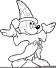 Sorcerer Mickey Clipart Image