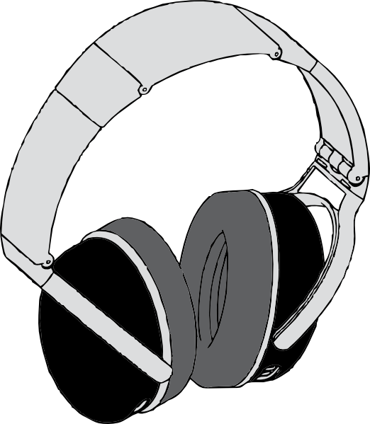 headphones clipart vector free - photo #4