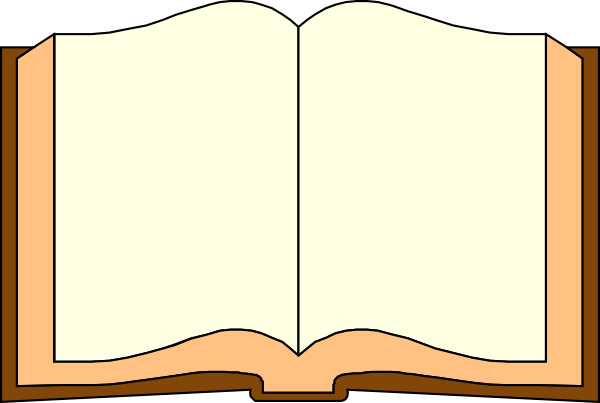 clipart open book outline - photo #7