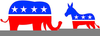 Democrat Republican Clipart Image