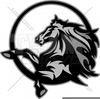 Mustang Logo Clipart Image