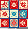 Quilt Background Clipart Image