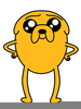 Yellow Dog Clipart Image