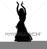 Silhouette Clipart And Bellydancer Image