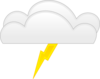 Overcloud Thunder Clip Art