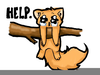 Cat Hang In There Clipart Image